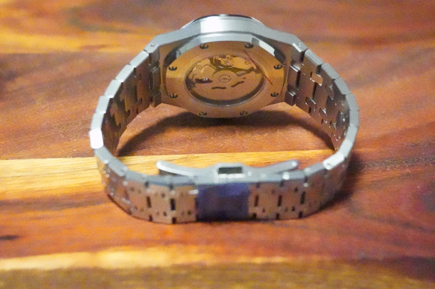 Seiko Mod – Royal Oak Style with White Textured Dial